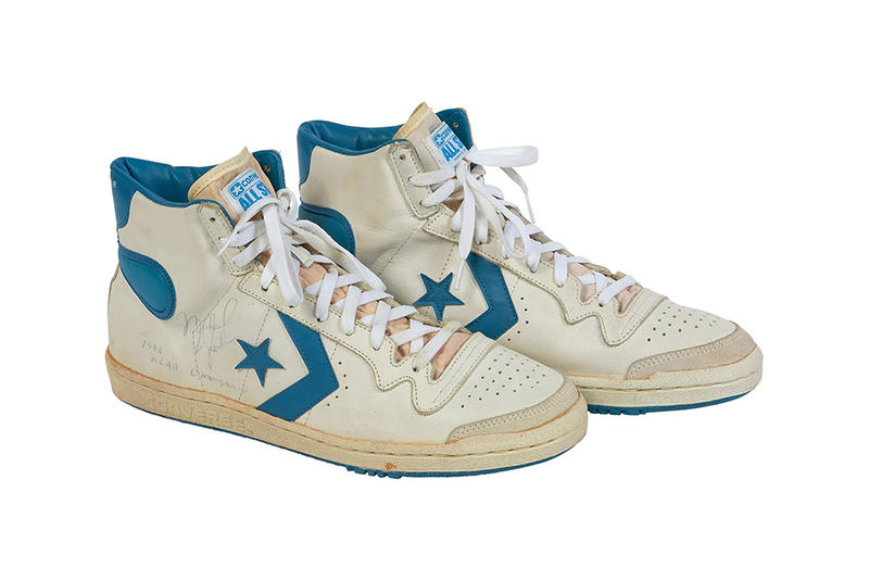 https hypebeast.com image 2018 03 michael jordan game worn converse fastbreak auction 1